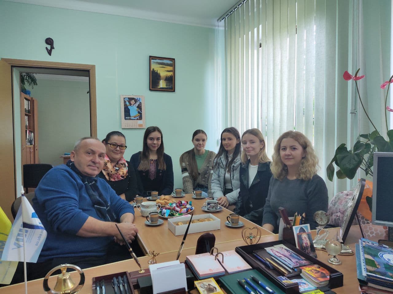 Перша зустріч студентів НПУ на фізико-математичному факультеті ТНПУ